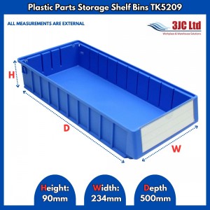 Plastic Parts Shelf Bins TK5209